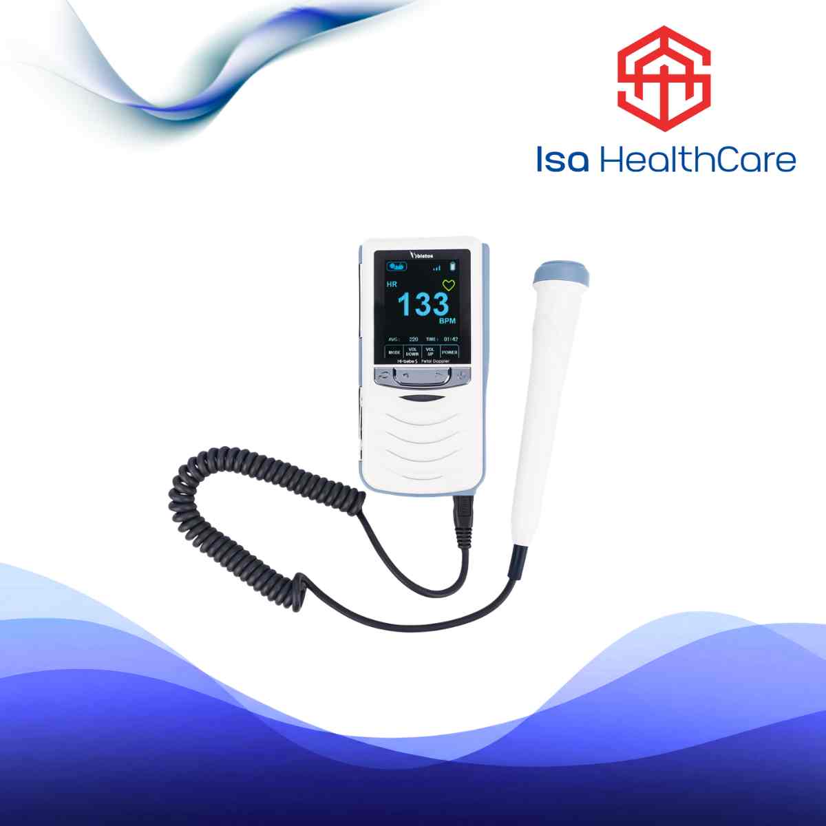 Untitled design (22) BISTOS Fetal Doppler (BT-220C) - Image 1