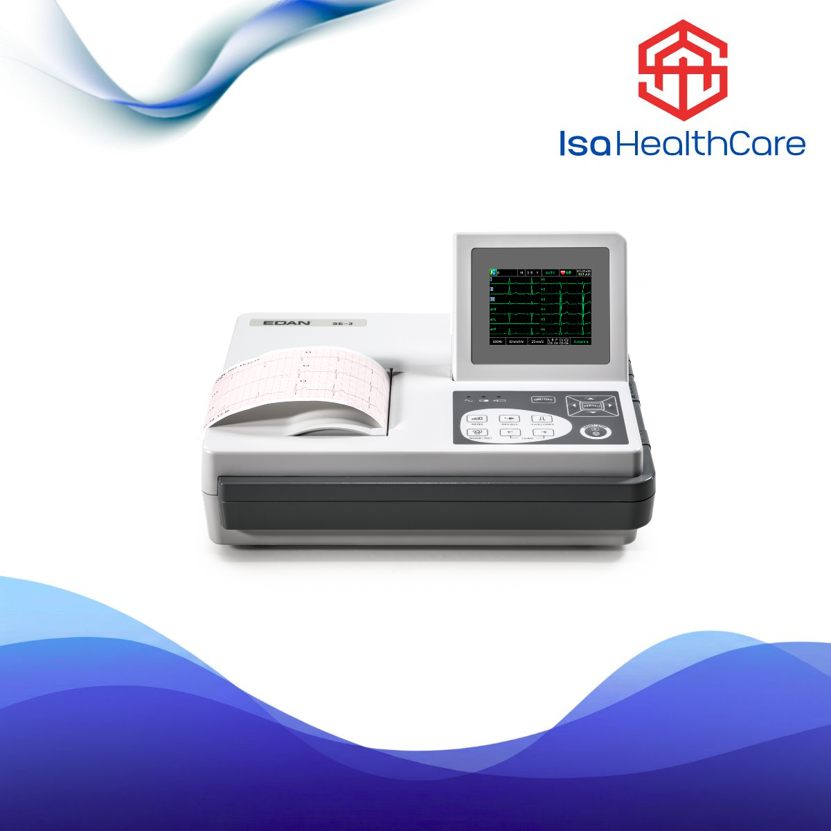 Untitled design (24) EDAN SE-3 Three-Channel ECG Machine - Image 1