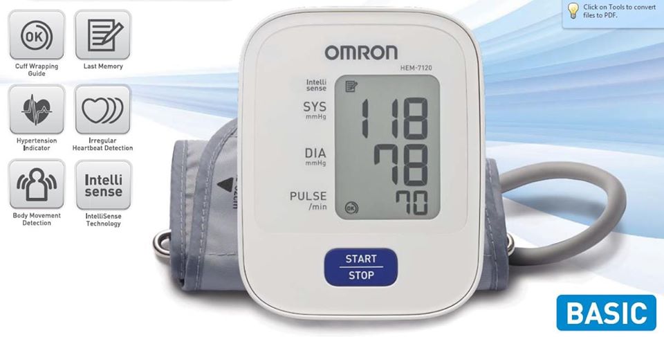 Omron Blood Pressure Monitor