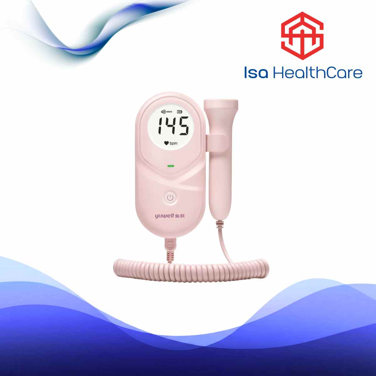 Untitled design (25) Yuwell Fetal Doppler (YTX-201) - Image 1
