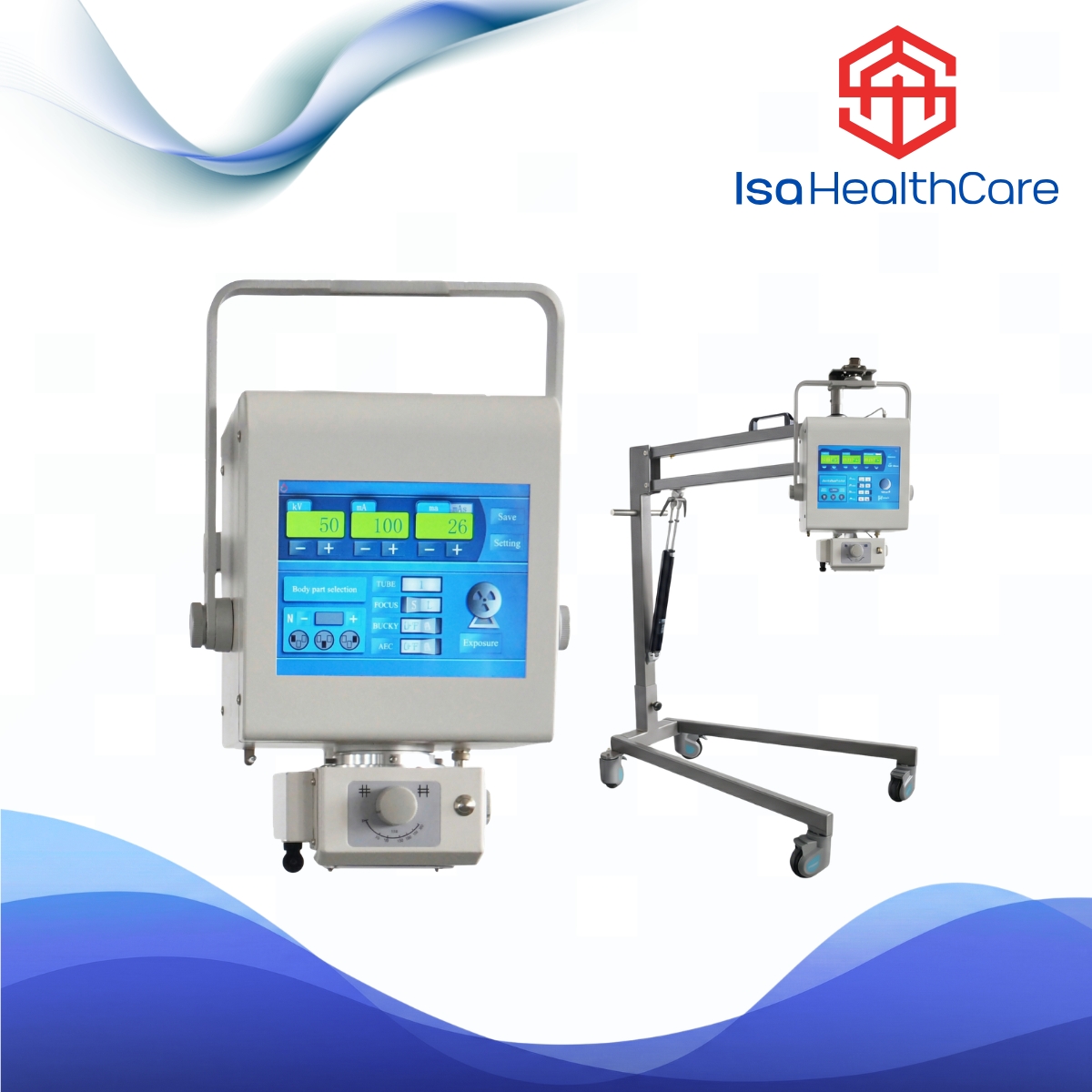 Triup High Frequency Mobile X-Ray (TR-100MDR) Triup High Frequency Mobile X-Ray (TR-100MDR) - Image 1